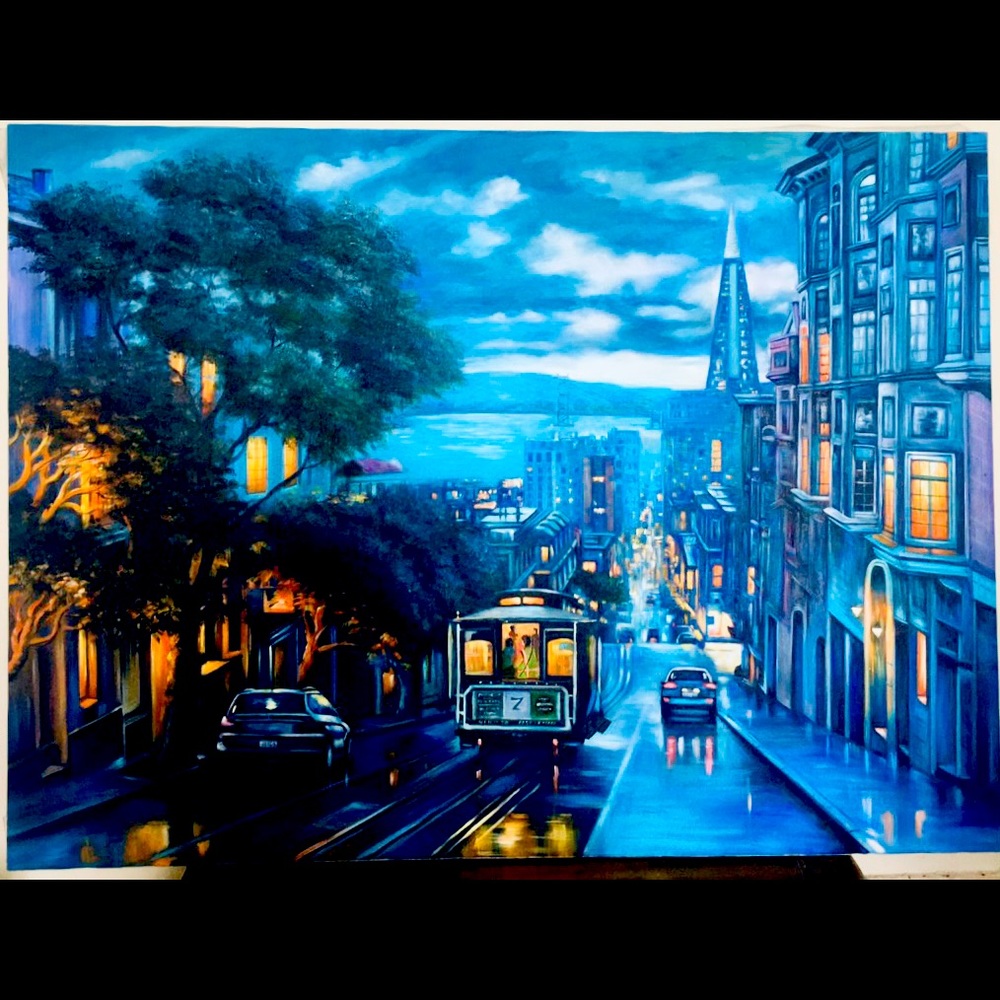 “After Rain” - Oil Painting On Canvas